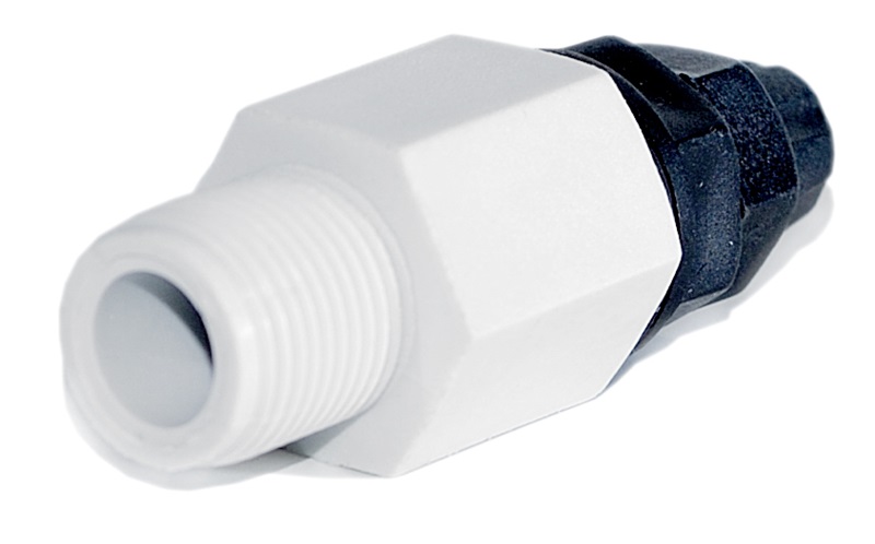 DOZIRNI NEPOVRATNI VENTIL 0-5 LITARA, PRIK. PE4/6 - G-3/8", FPM/VITON ETATRON