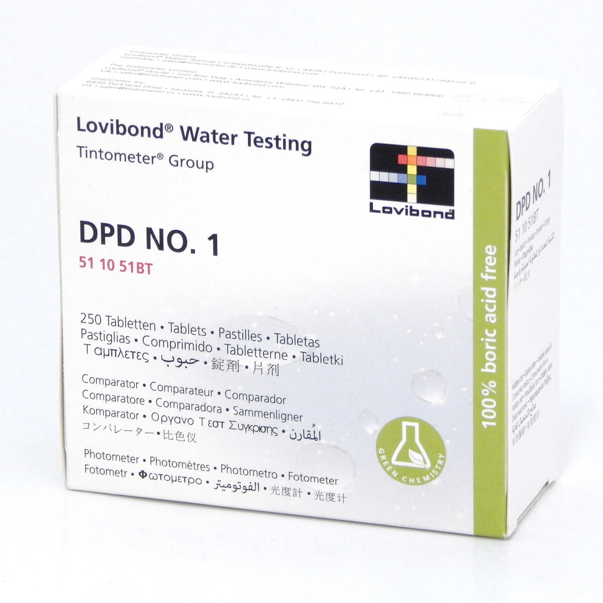 DPD-1 tablete 250/1 za fotometar