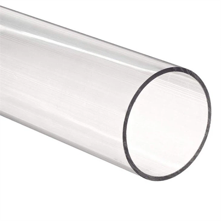 Cijev D63 PN10 PVC duljina 5m, transparentna 3007