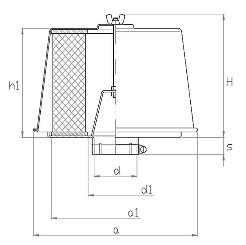 FILTER ZRAKA FL5 1 1/2"