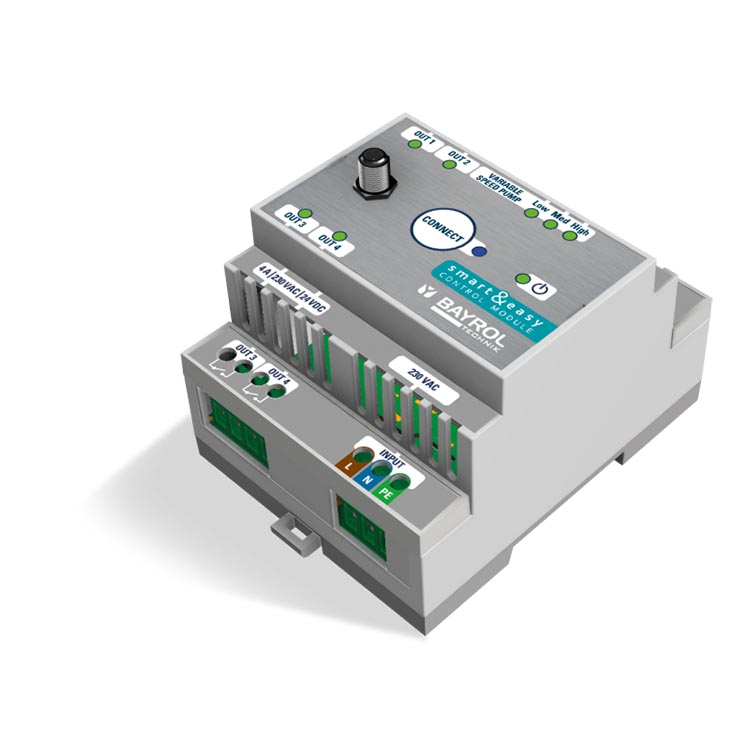 KONTROLNI MODUL ZA ELEKTROLIZE AS5 I AS7 4xREL 1xVARIABLE SPEED BAYROL
