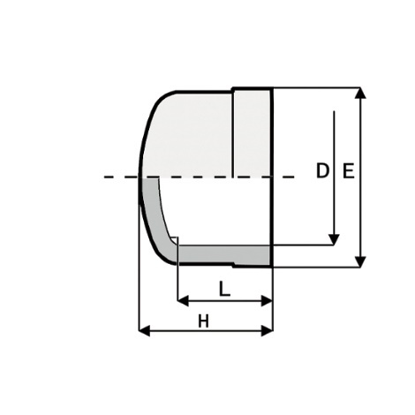 Čep D110