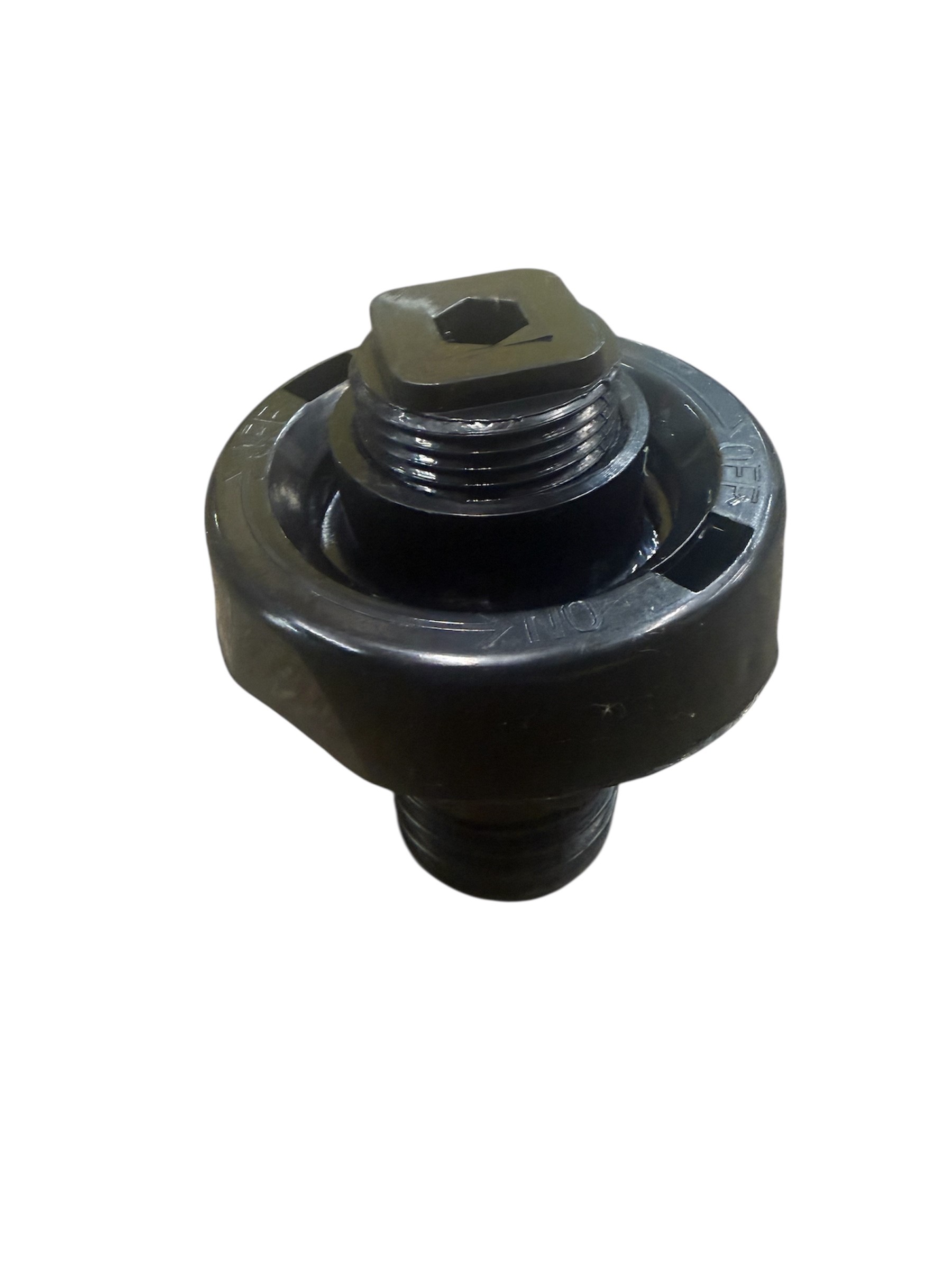 150511 Ispusni ventil - 1 1/2" RB // 1" S, crni